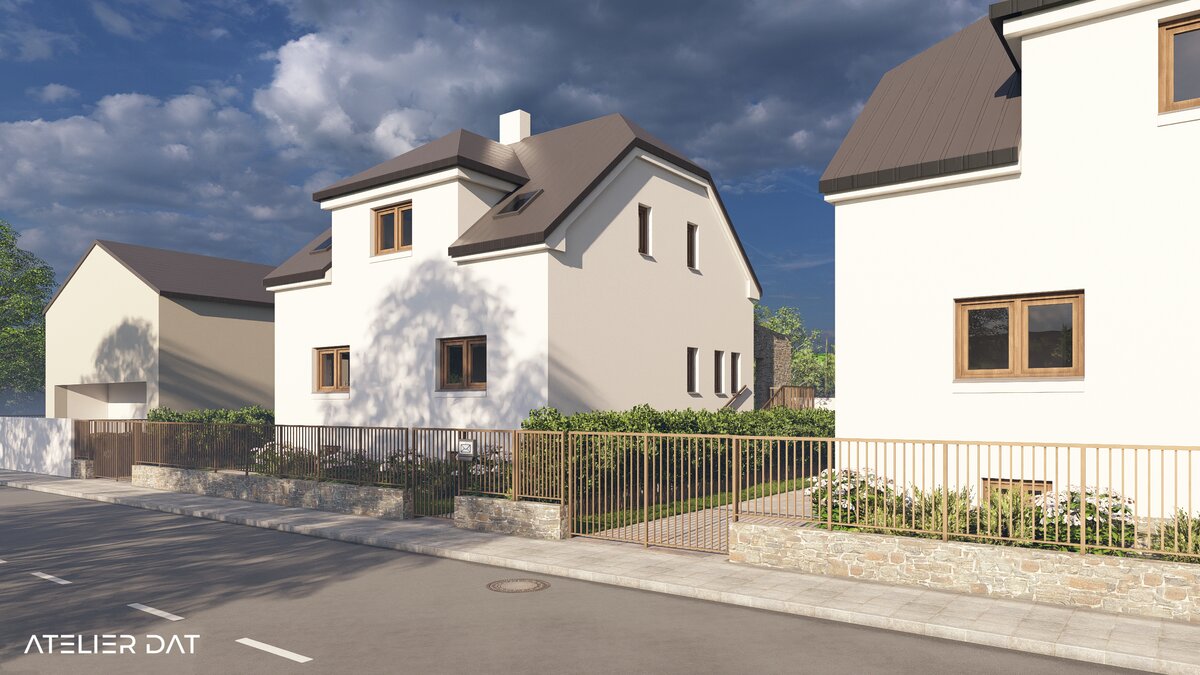 Rekonstrukce a přístavba rodinného domu České Budějovice 06